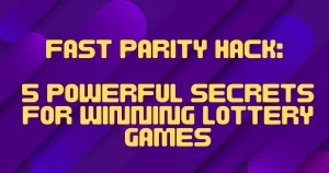 fast parity hack